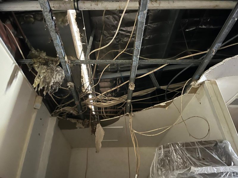 Pizza Hut Ceiling Repair