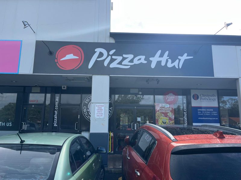 Commercial ceiling repair works in a Perth restaurant